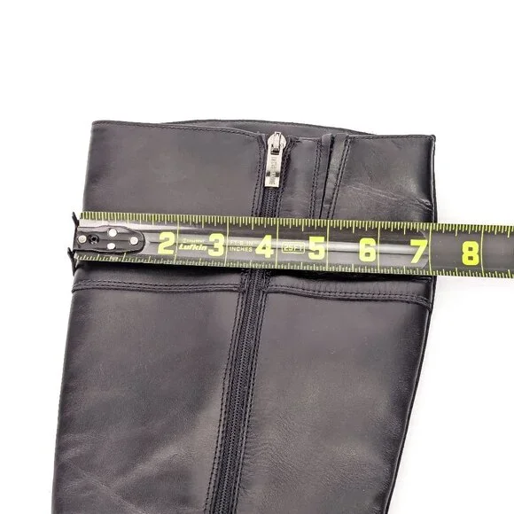 La Canadienne Women Sasha Leather Waterproof Equestrian Riding Tall Boots size 9